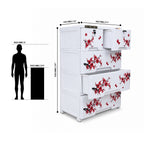 4-Layer Drawer - Floral