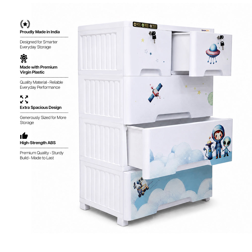 4-Layer Drawer - Space