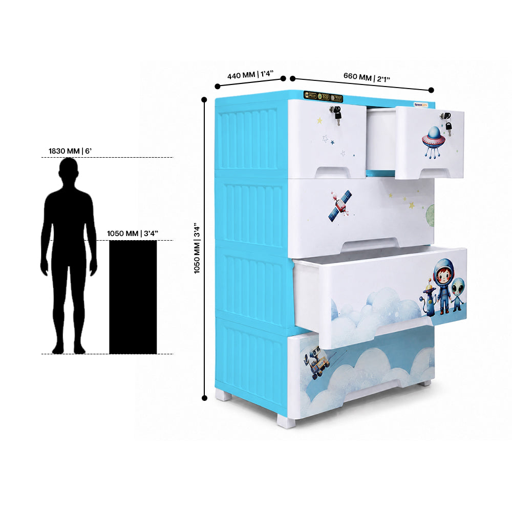 4-Layer Drawer - Space
