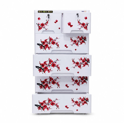 5-Layer Drawer - Floral