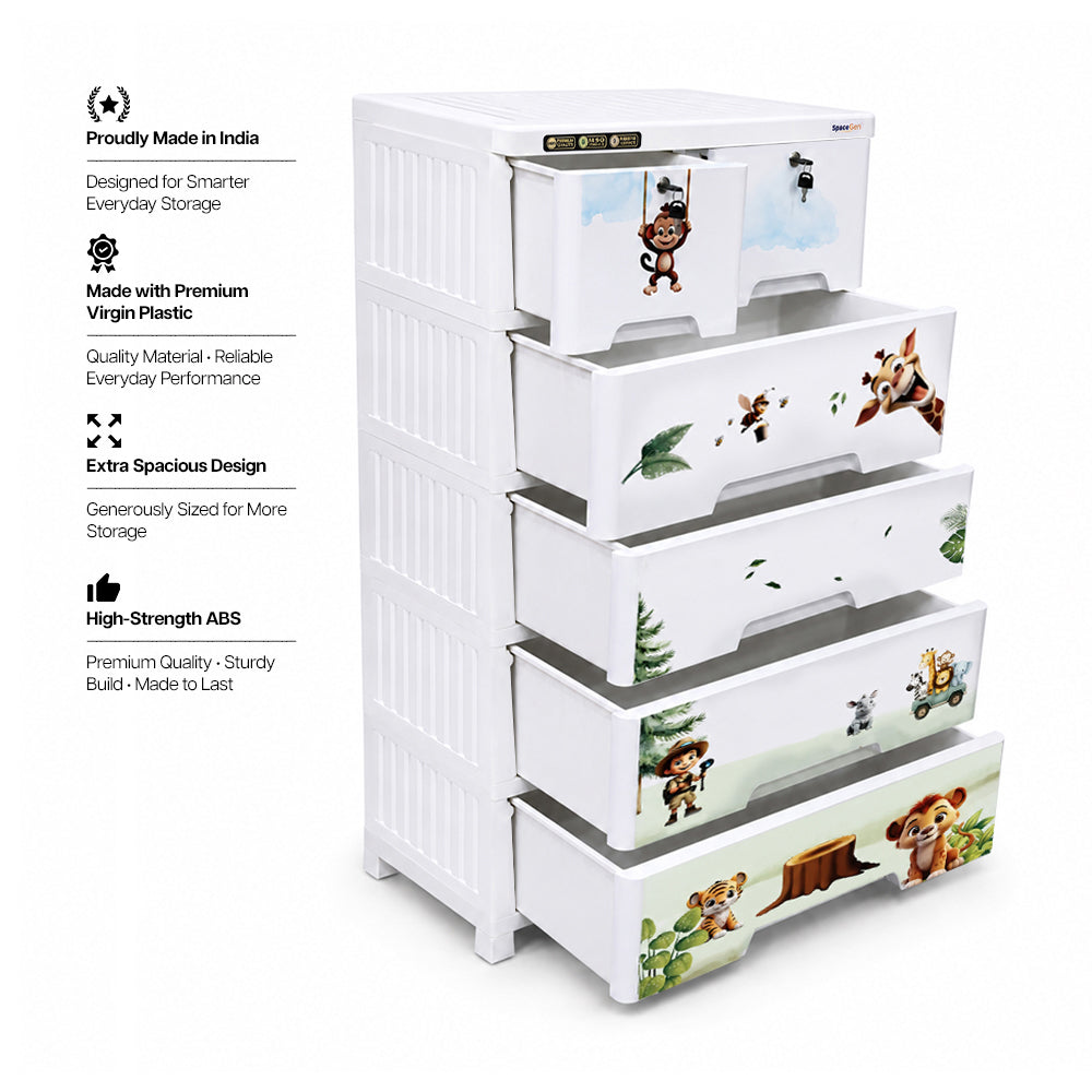 5-Layer Drawer - Jungle