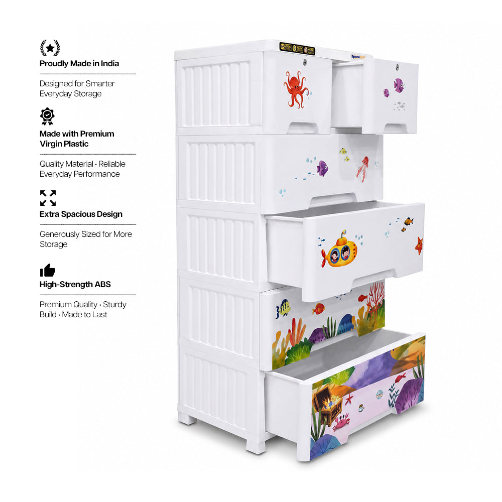 5-Layer Drawer - Ocean