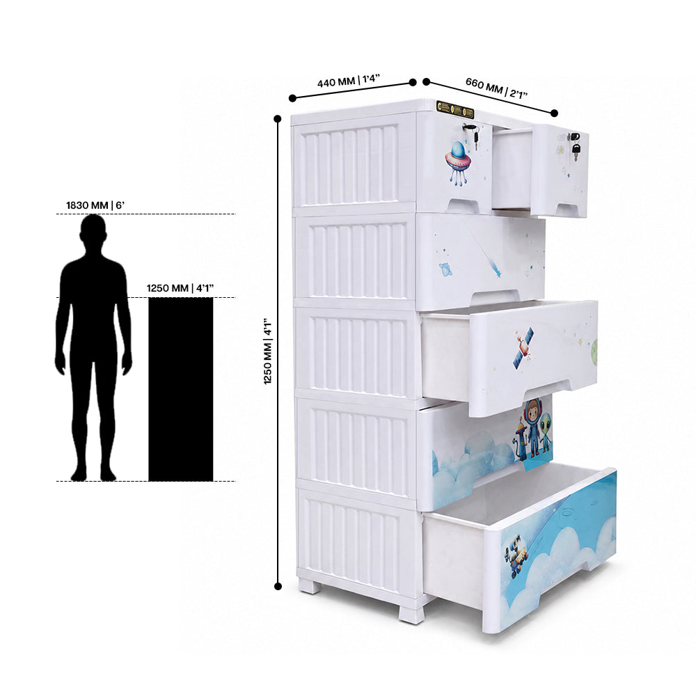 5-Layer Drawer - Space