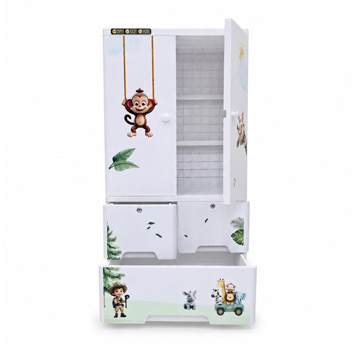 Cabinet with 2-Layer Drawers - Jungle