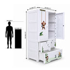 Cabinet with 2-Layer Drawers - Jungle