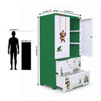 Cabinet with 2-Layer Drawers - Jungle