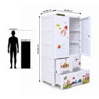 Cabinet with 2-Layer Drawers - Ocean