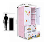 Cabinet with 2-Layer Drawers - Ocean