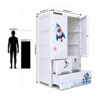 Cabinet with 2-Layer Drawers - Space