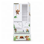 Cabinet with 3-Layer Drawers - Jungle