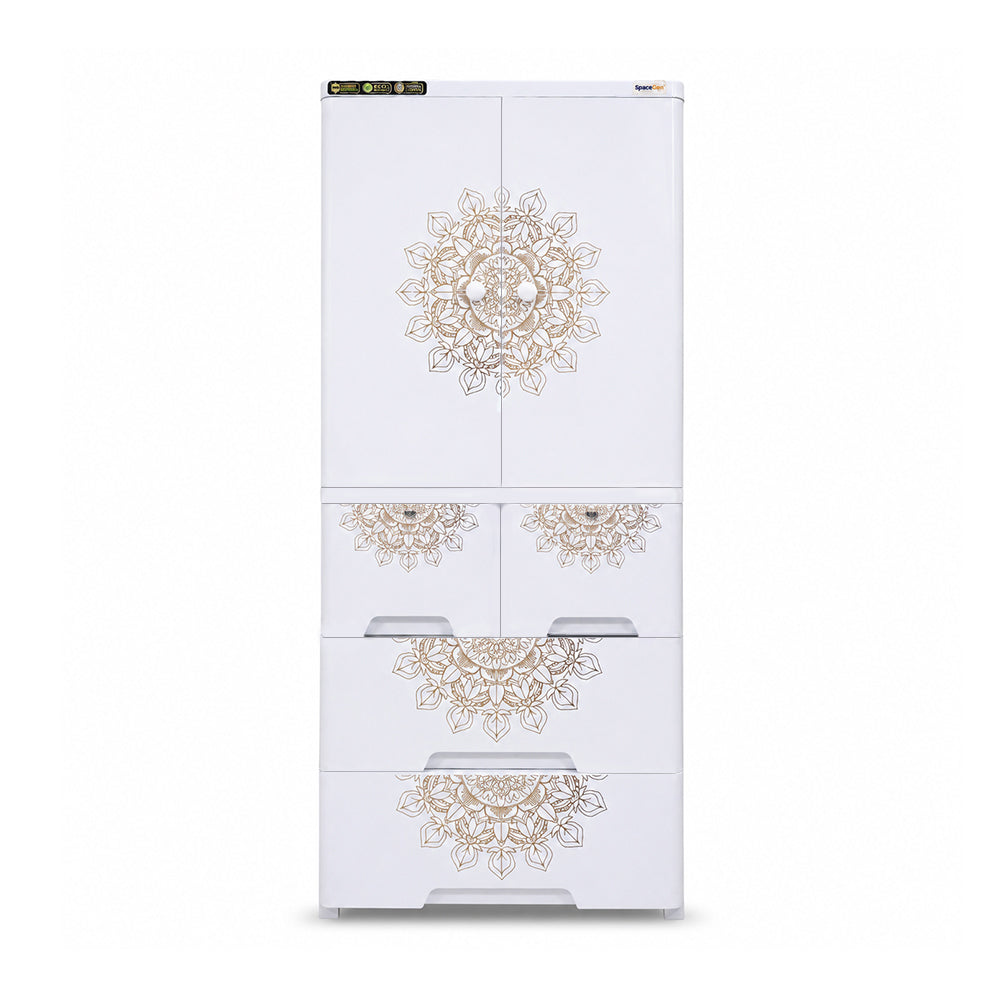 Cabinet with 3-Layer Drawers - Mandala