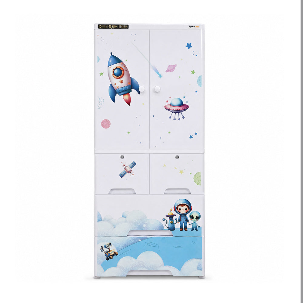 Cabinet with 3-Layer Drawers - Space