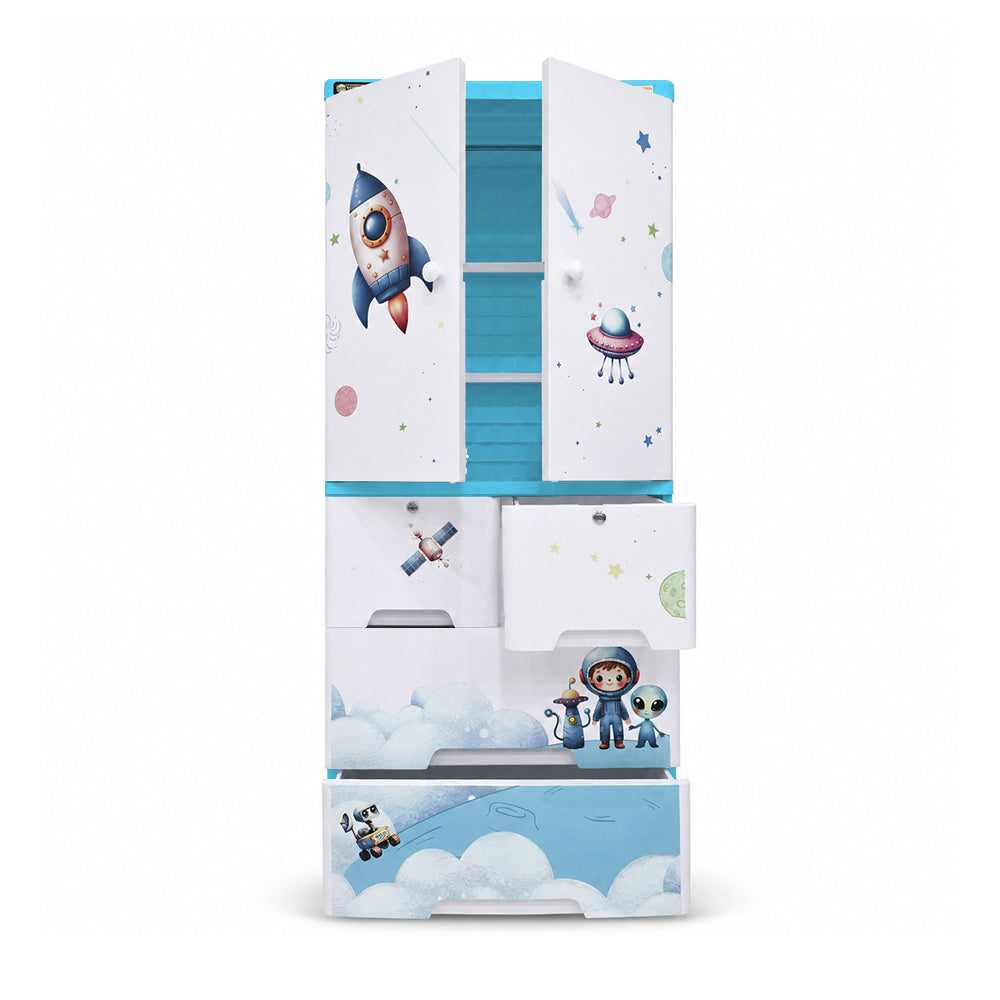Cabinet with 3-Layer Drawers - Space