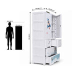 Cabinet with 3-Layer Drawers - Space