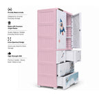Cabinet with 3-Layer Drawers - Space