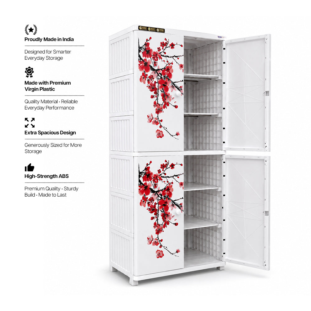 Double Cabinet - Floral