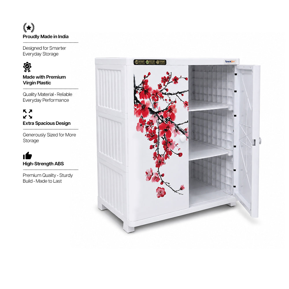 Single Cabinet - Floral